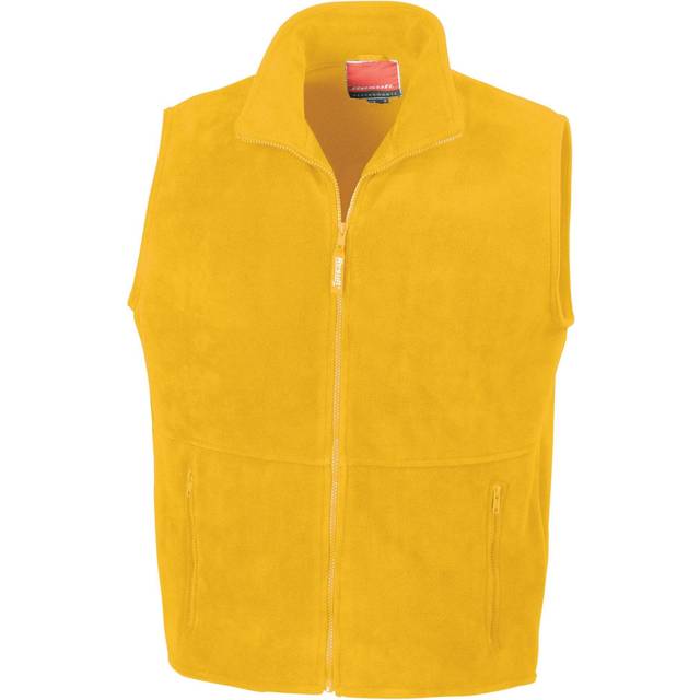 (M, Yellow) Result Unisex Adult Polartherm Fleece Lined Body Warmer