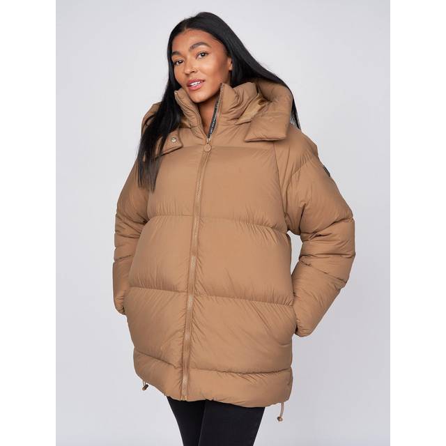 (18 UK, Camel) Crosshatch Womens/Ladies Lyanna Jacket