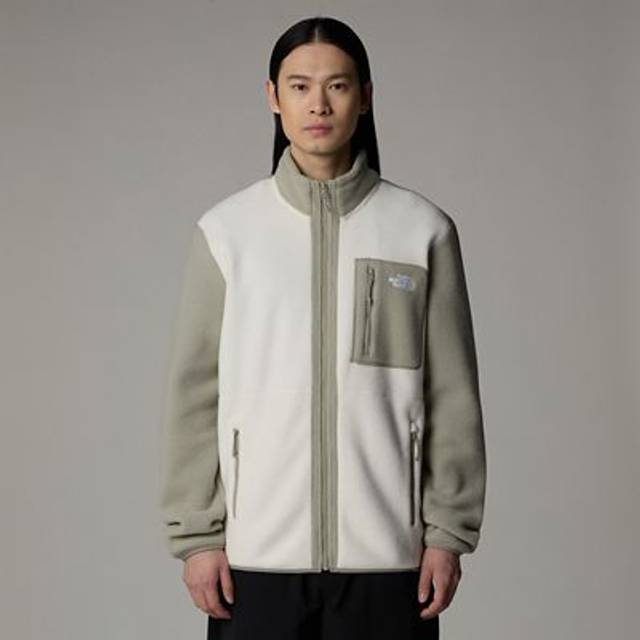 The North Face Men’s Yumiori Full-zip Fleece Jacket White Dune-clay Grey-clay Grey Size XXL male - White Dune-Clay Grey-Clay Grey (XXL)