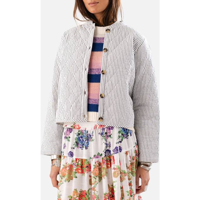 Lollys Laundry Emilia Quilted Cotton Jacket - L