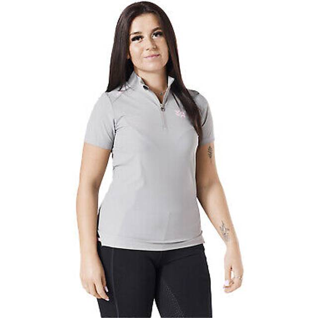 Firefoot womens/ladies beswick quarter zip t-shirt tl5567