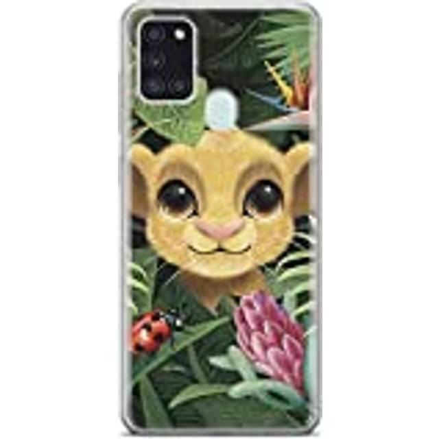 ERT GROUP mobiltelefonfodral för Samsung A21s originalt och officiellt licensierat Disney mönster Simba & Friends 002 optimalt anpassad till formen på mobiltelefonen, fodral tillverkad av TPU-plast