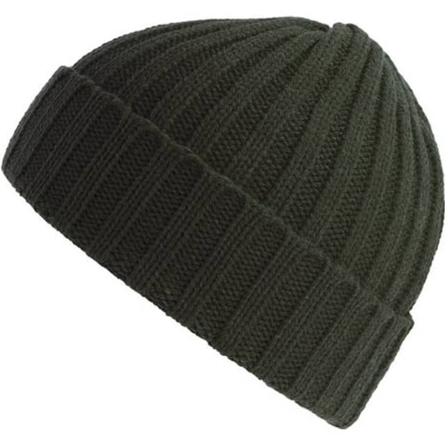 (One Size, Olive) Atlantis Unisex Adult Shore Chunky Recycled Beanie