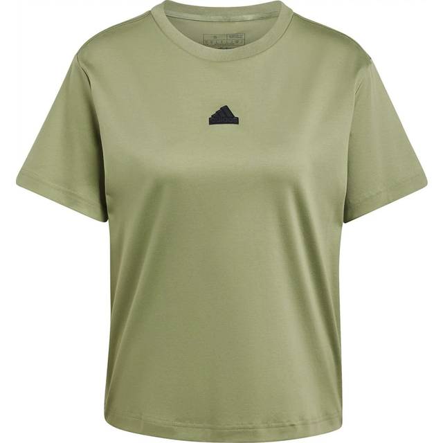Signature Graphic Print T-Shirt - Tent Green - XS