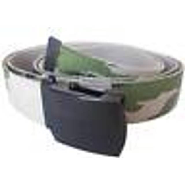 Mil-Tec Cotton Belt Black Buckle - Woodland