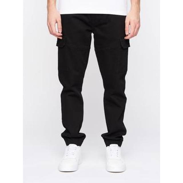 Crosshatch Malimore Cargo Jeans Men's Trainers  Size:  Colour : Black W34 L32 In Black