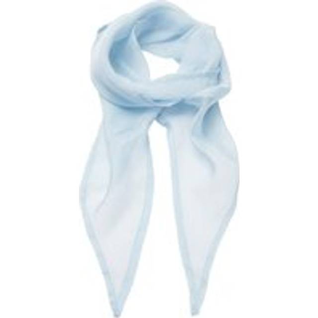 (One Size, Light Blue) Premier Unisex Adult Colours Chiffon Scarf