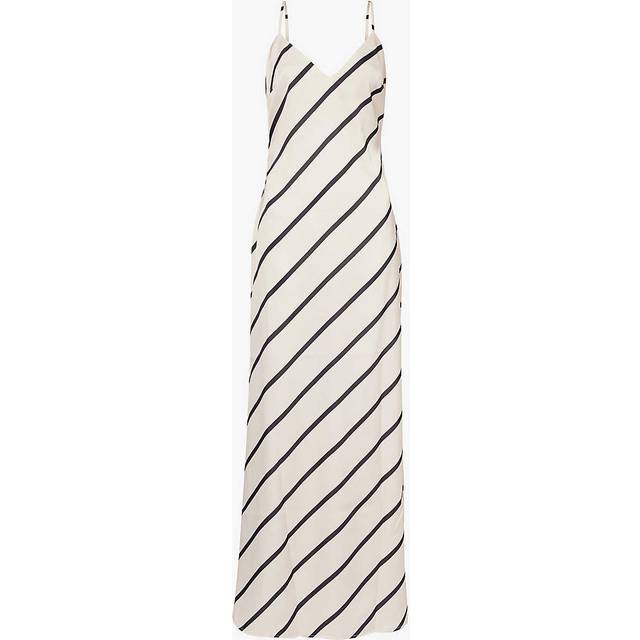 Jodina Maxi Dress - Asymmetric Stripe, 6