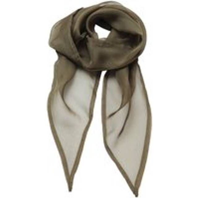 (One Size, Olive) Premier Unisex Adult Colours Chiffon Scarf