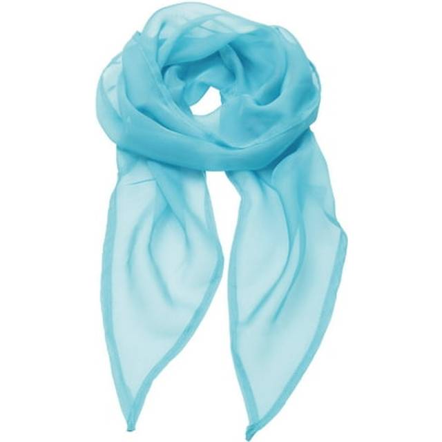 (One Size, Turquoise) Premier Unisex Adult Colours Chiffon Scarf
