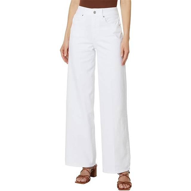 PAIGE Sasha High Waist Jeans, White