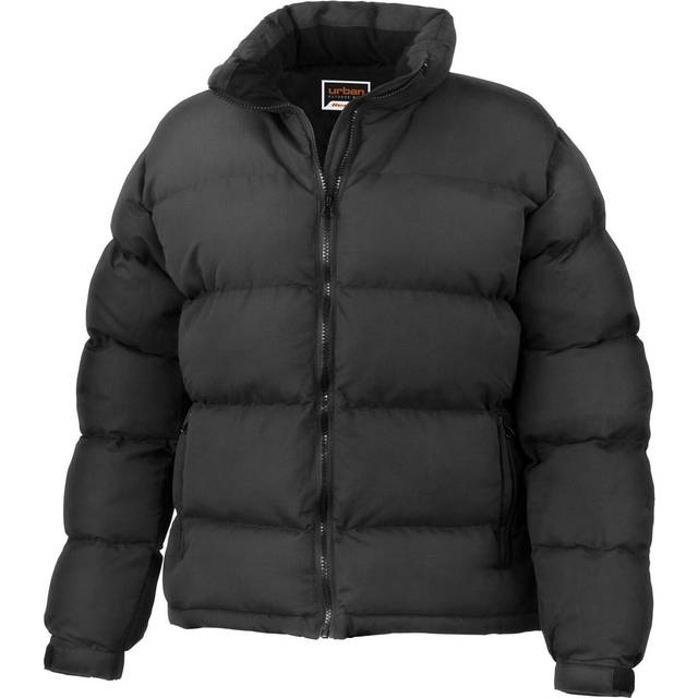 (10 UK, Black) Result Urban Womens/Ladies Holkham Down Feel Padded Jacket