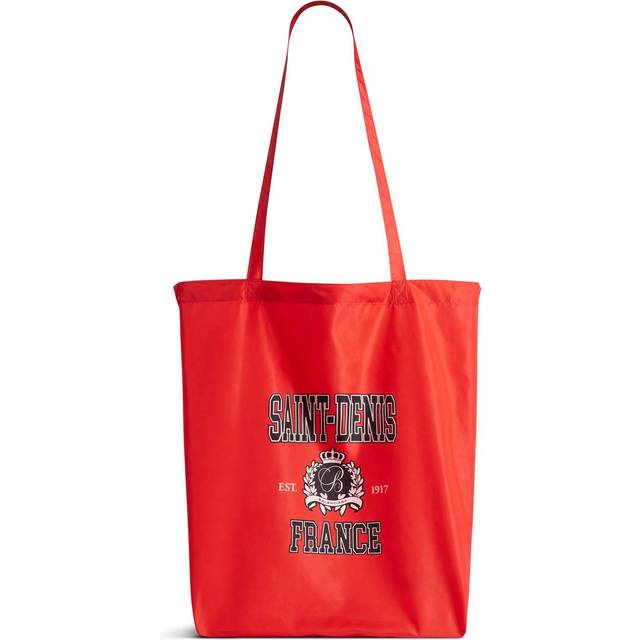 Balenciaga Souvenir Medium Shopping Tote Bag - Red - Unisex - Polyamide