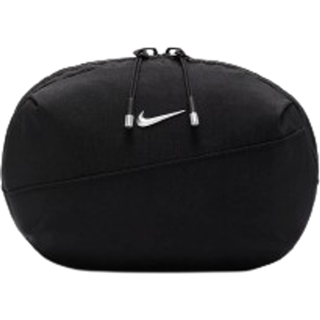 Midjeväska Nike Aura Waistpack Black/ Black/ Matte Silver 2 l