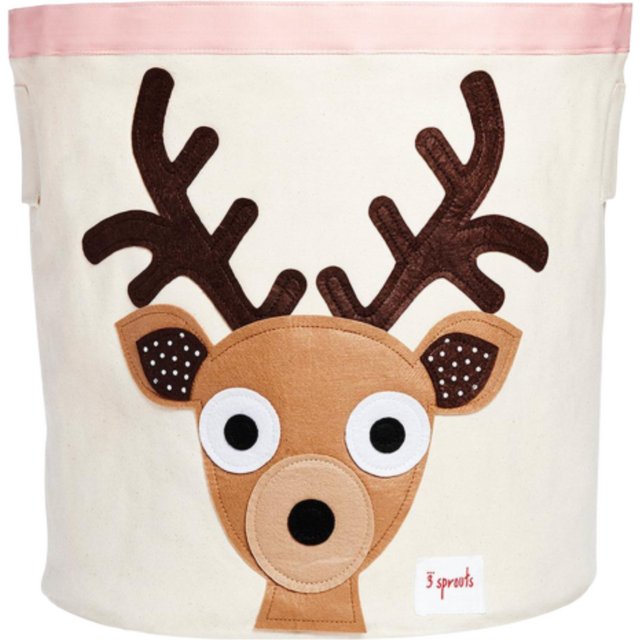 3 SPROUTS Storage Container Round |Multi/patterned |44.5 cm X 43 cm