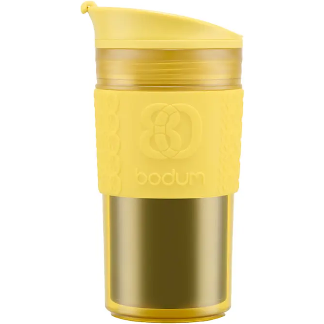 Bodum Plastic Travel Mug - LEMON