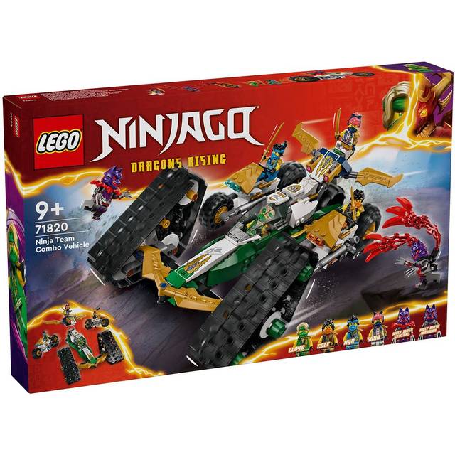 LEGO NINJAGO Ninja Team Combo Vehicle Ninja Toy Set 71820