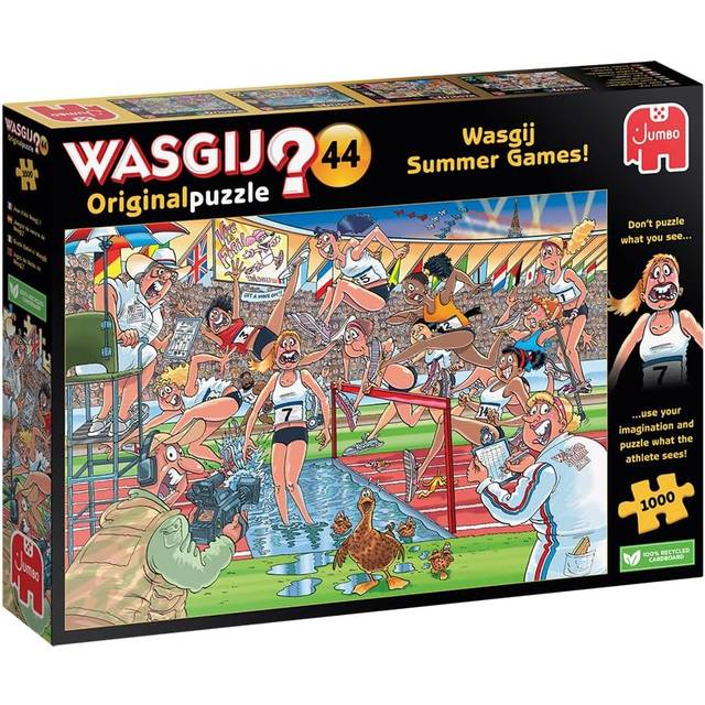Original 44 Summer Games, 1000Pc Brainteasing Adults Jigsaw Puzzle, Jumbo