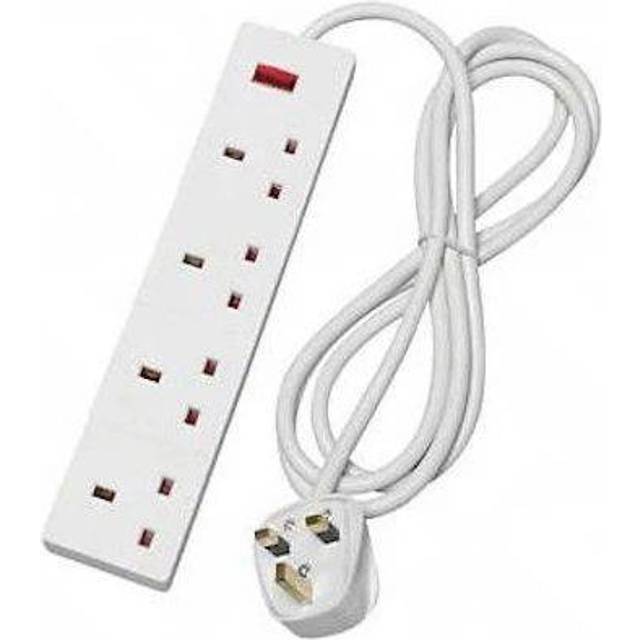 4 Way 5M Extension Lead
