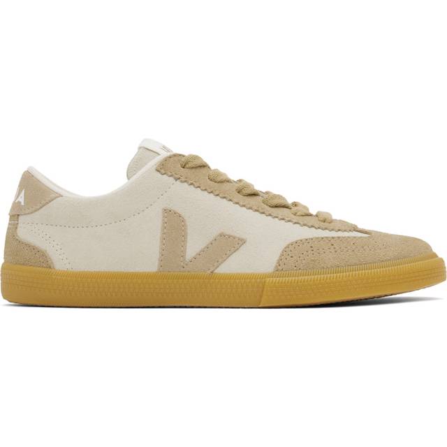 VEJA Beige Volley Suede Sneakers - Natural/Sahara - IT 36
