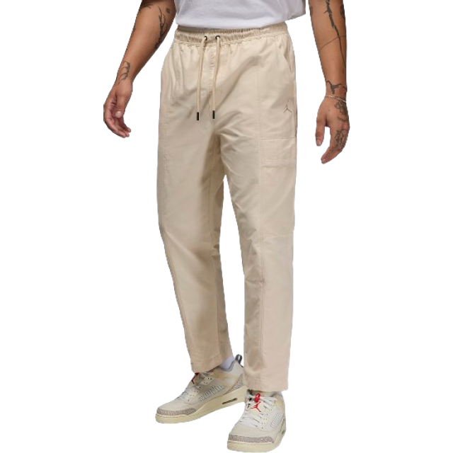 Nike Jordan Beige Drawstring Cargo Pants - LEGEND LT BROWN/WHIT - XL