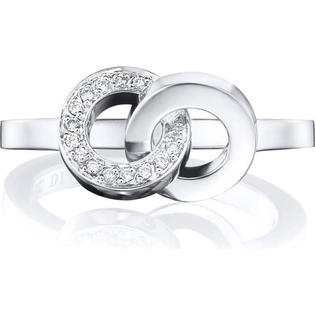 You & Me Ring Vitguld 19.00 mm