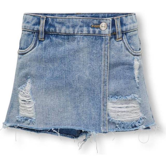Kids Only Kjol - CookTexas - Light Blue Denim - Kids Only - 12 år (152) - Kjol