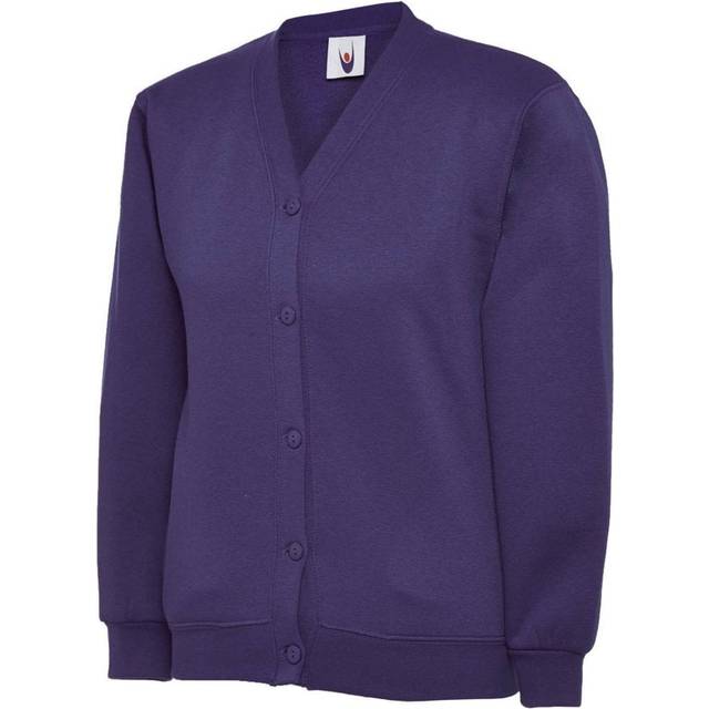 Uneek Childrens Cardigan UC207 Purple Age 3-4 Colour: Purple, Size: Ag