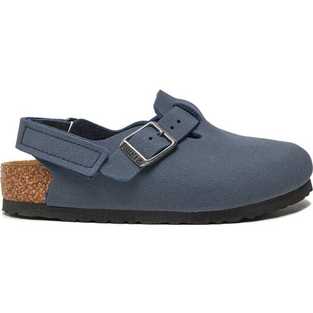 Birkenstock Kids Tokio Back Strap Clog, Navy, Size 1 Older