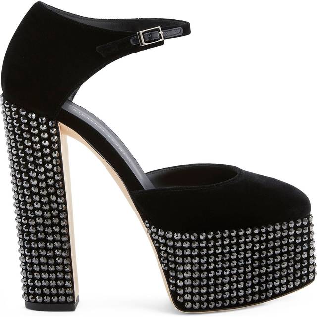 Baby Strass Pumps with Crystal Embellishments