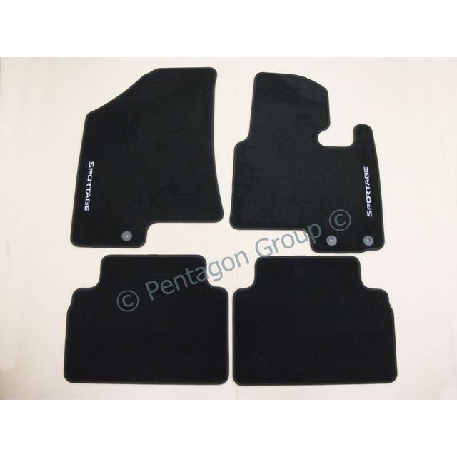 Genuine kia sportage 2010-2015 rhd floor mats - 3u143ade10