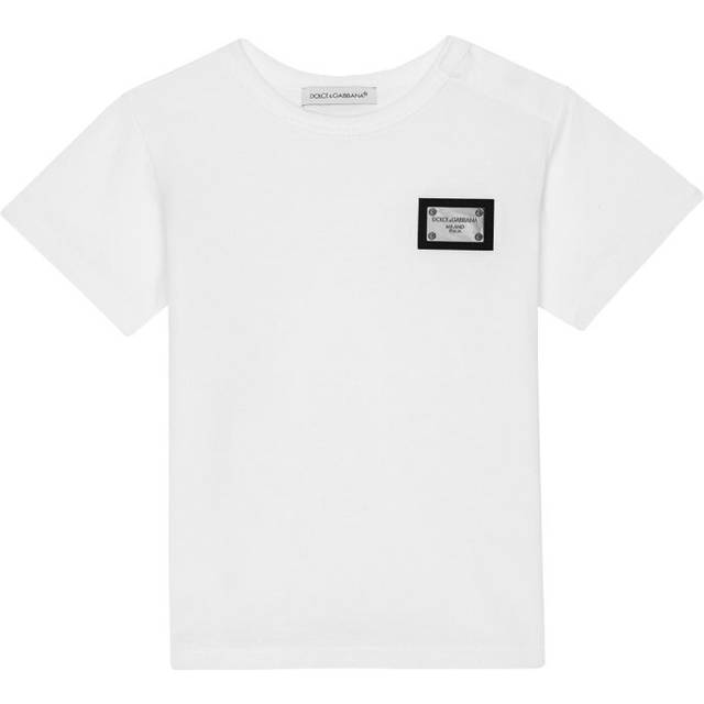 Dolce & Gabbana Kids Logo Plaque T-Shirt - 3-6