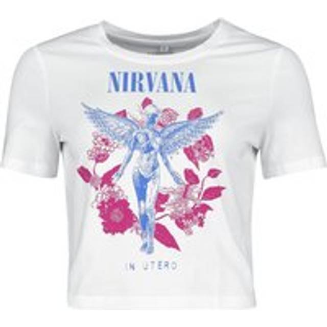 Nirvana Utero Flowers T-Shirt white - XS