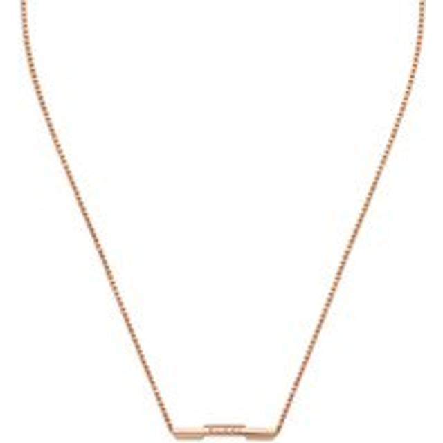 Gucci Link to Love 18ct Rose Gold Necklace