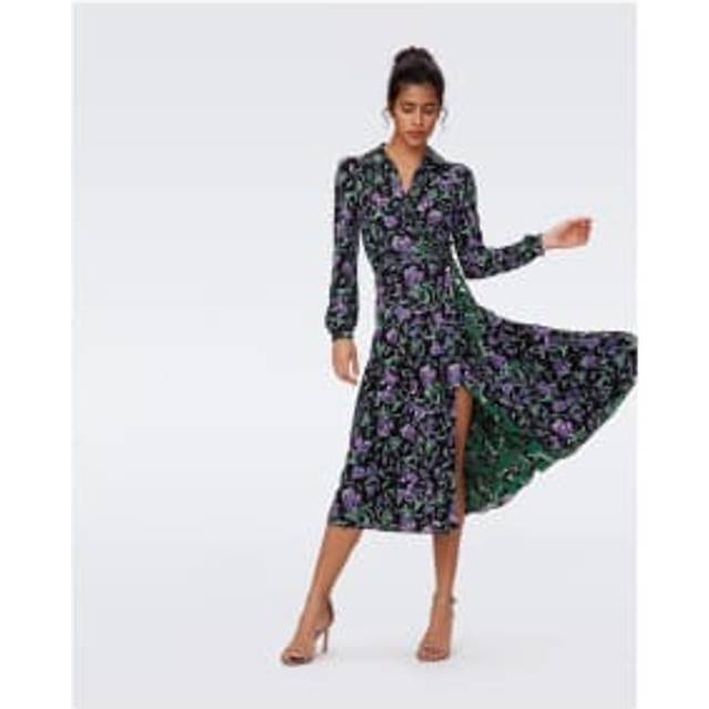 Diane Von Furstenberg Phoenix Reversible Wrap Dress