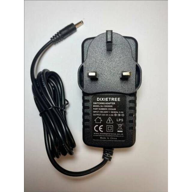 12v ac-dc adapter power supply charger for iota 360 2220 io048 laptop iota2220