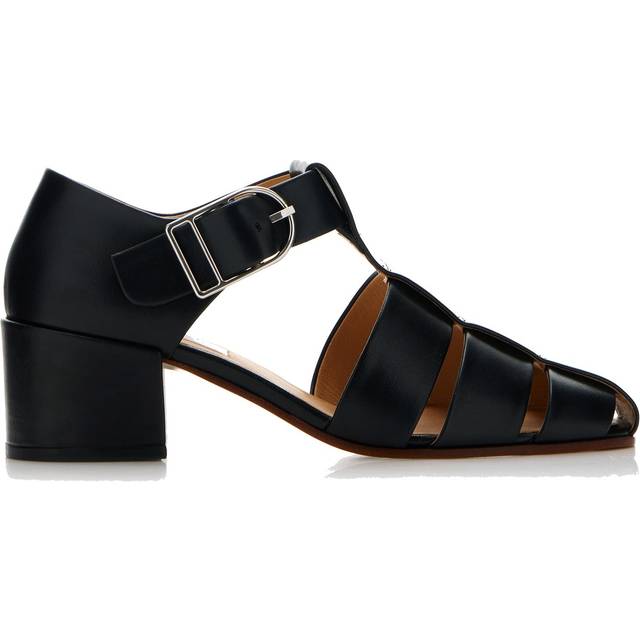 Gabriela Hearst Black Lyle Block Heel Heeled Sandals - BLK BLACK - IT 36
