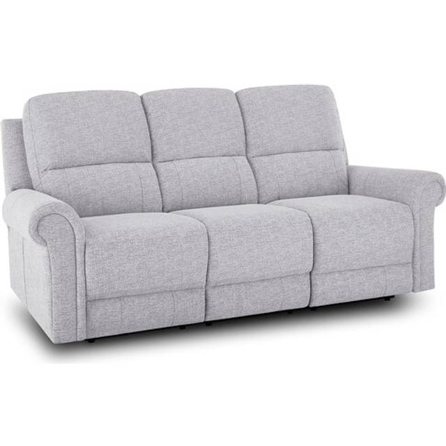 Keswick Dove Fabric Sofas - 3 Seater Sofa - Colorado Range - Oak Furnitureland