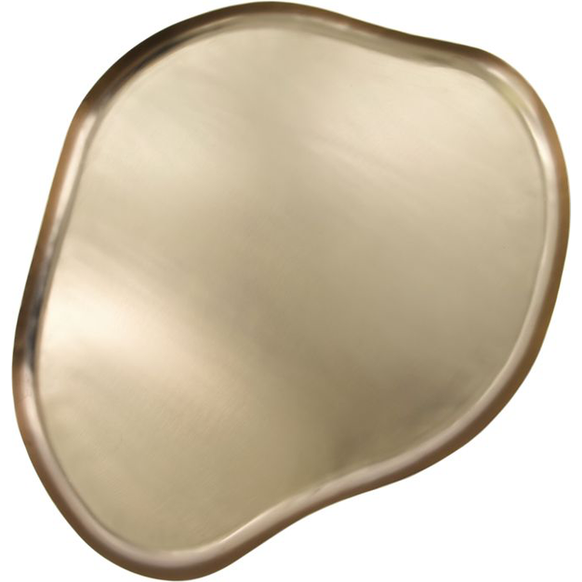 House Doctor Osea tray 35x41 cm Antique brass