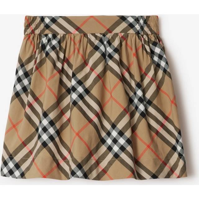 Burberry, Skirts, female, Multicolor, 8 Y, Check Skirt