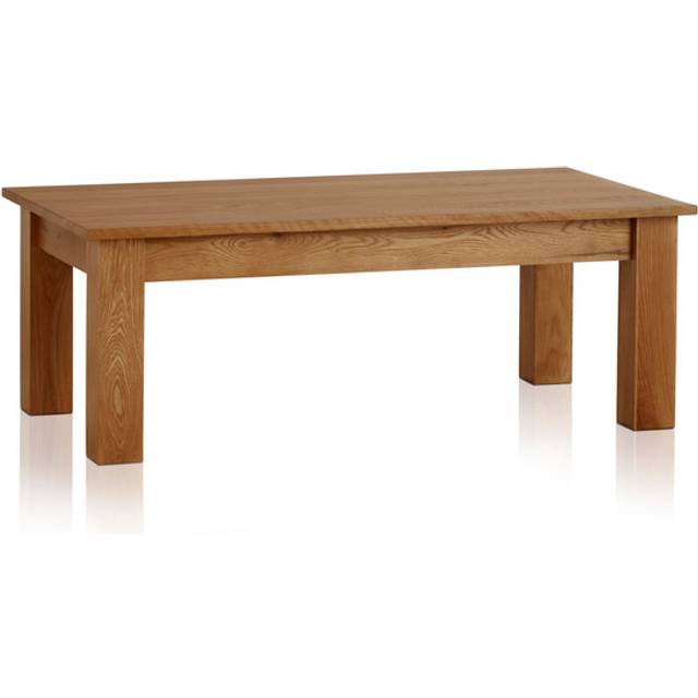 Handmade 100% Solid Natural Oak Coffee Tables - Coffee Table - Minimalist Range - Oak Furnitureland