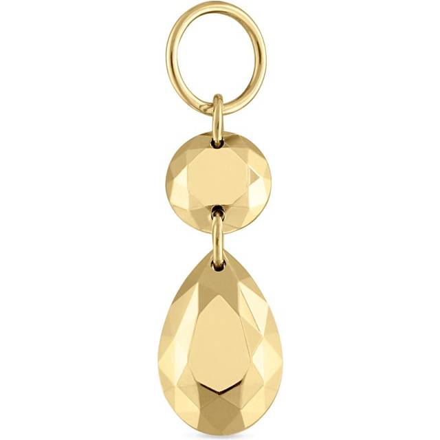 Maria Tash Double Faceted Gold Charm - One size