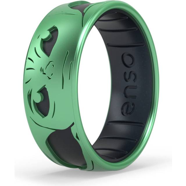 Enso Rings Etched Star Wars Characters - Classic Silicone Ring - Grogu - Size 7