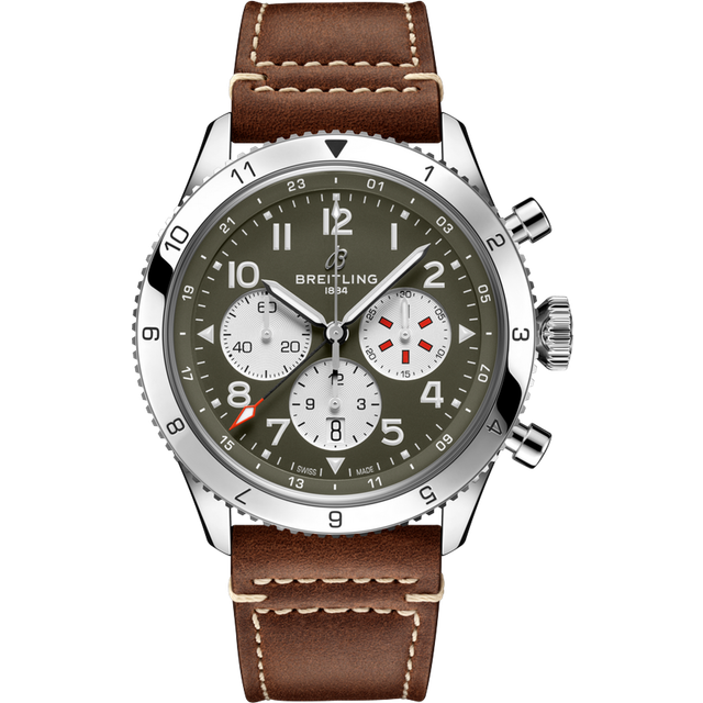 Breitling Super AVI B04 Chronograph GMT 46 Curtiss Warhawk Watch