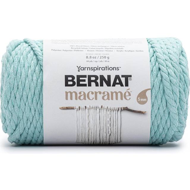 Bernat Macrame Yarn-Duck Egg 166066-66010