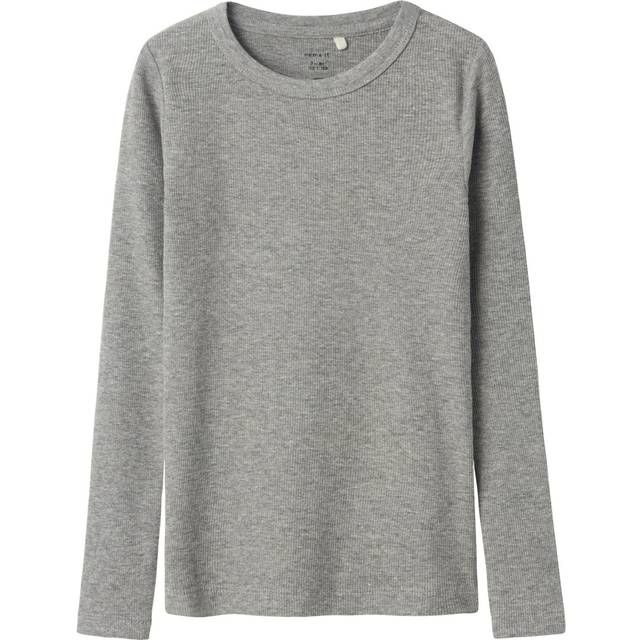 NAME IT Nkfnakal Ls Top Noos |Grey |134/140