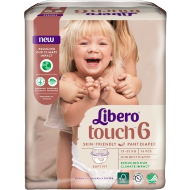 Libero Touch 6 Pants 13-20 kg - 16 st
