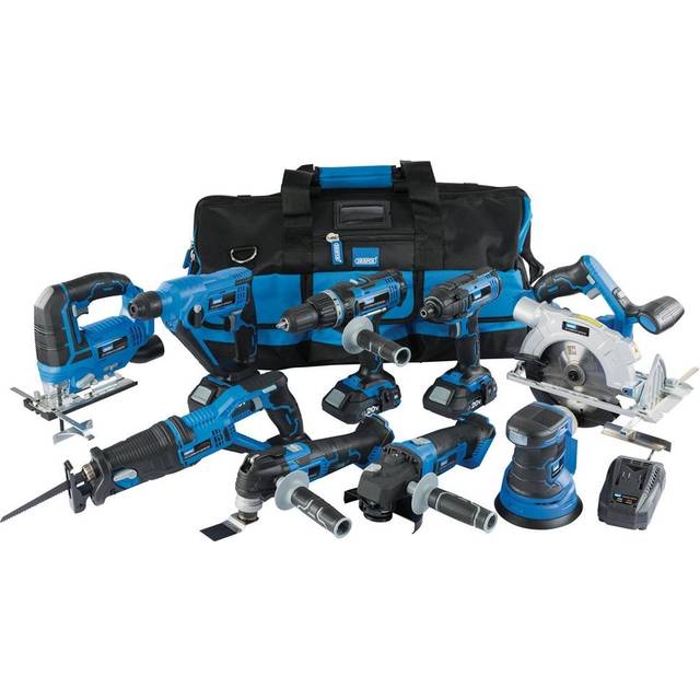 Draper Storm Force 20V Cordless Kit (9 Piece)