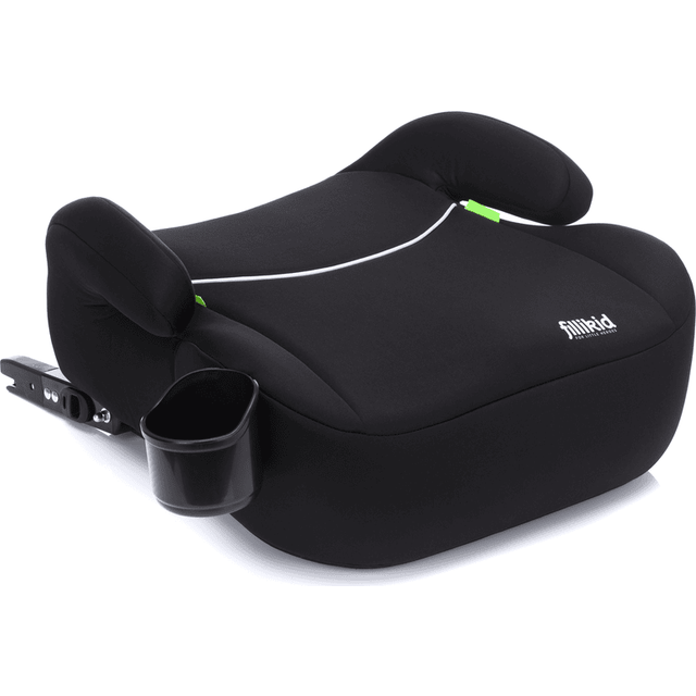 Fillikid I-Size Bälteskudde med Isofix (Svart)