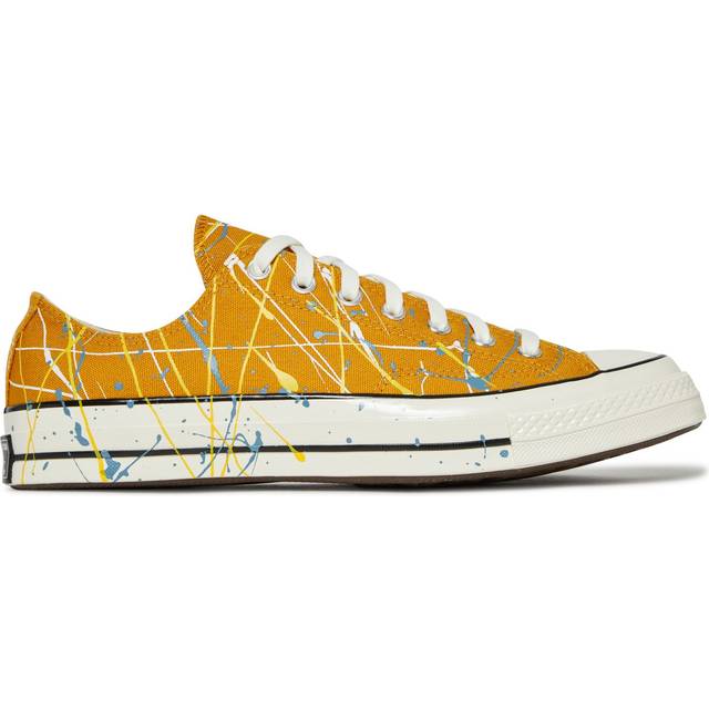 Converse Chuck 70 Low 'Paint Splatter - Sunflower Gold' 170804C - Yellow - 4.5
